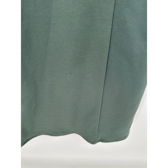 Show Me Your Mumu Eden Green Grey Square Neck Midi Dress Size XL Wedding Party - Picture 4 of 9